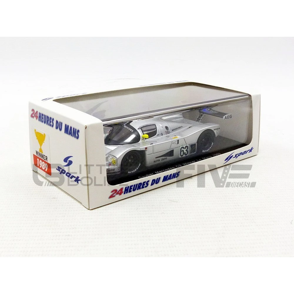 43LM89 – SPARK 1/43 - SAUBER-MERCEDES C9 - Winner 24h Le Mans 1989