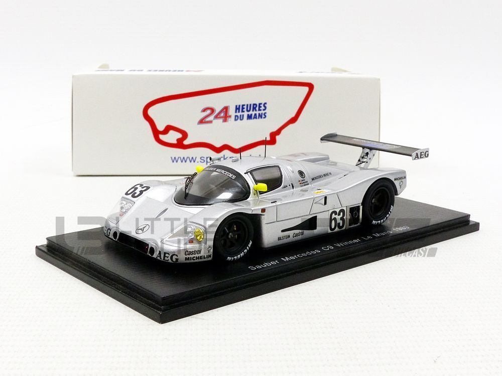 43LM89 – SPARK 1/43 - SAUBER-MERCEDES C9 - Winner 24h Le Mans 1989