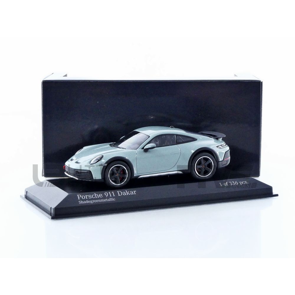 Porsche 911 (992) Dakar, grün, 2022, 1:43, Minichamps