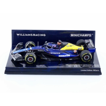 MINICHAMPS 1/43 - WILLIAMS FW46 - Mexican GP 2024 (A. Albon)