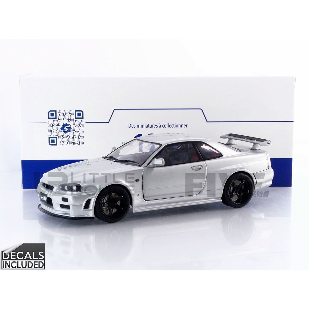 S1804312 - 421186517 – SOLIDO 1/18 - NISSAN Skyline (R34) GT-R Z
