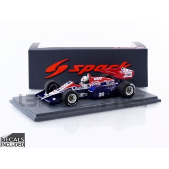 SPARK 1/43 - LIGIER JS23 Renault V6 - German GP 1984 (A. de Cesaris)
