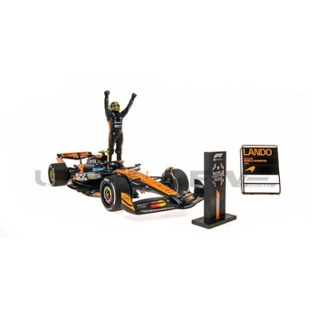 MINICHAMPS 1/18 - MCLAREN MCL39 - Abu Dhabi GP World Champion 2025 (L. Norris)