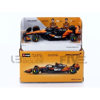 BBURAGO 1/43 - MCLAREN MCL39 - Season Car 2025 (O. Piastri)