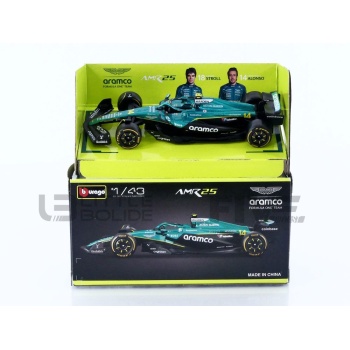 BBURAGO 1/43 - ASTON MARTIN AMR25 - Season Car 2025 (F. Alonso)