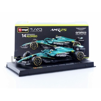 BBURAGO 1/43 - ASTON MARTIN AMR25 - Season Car 2025 (F. Alonso)