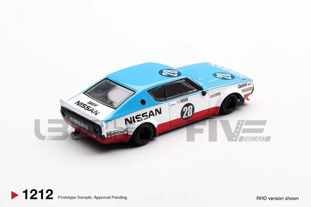 MGT01212-R – MINI GT 1/64 - NISSAN Skyline GT-R (KPGC110) Kenmeri