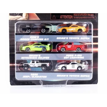 36679 – JADA TOYS 1/87 - PORSCHE 6 Cars Set Fast and Furious