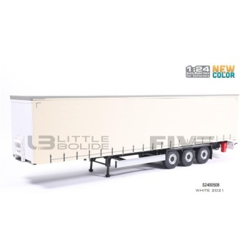 SOLIDO 1/24 - REMORQUE Tarpolin Trailer