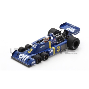 SPARK 1/18 - TYRRELL P34 - Winner Sweden GP 1976 (J. Scheckter)