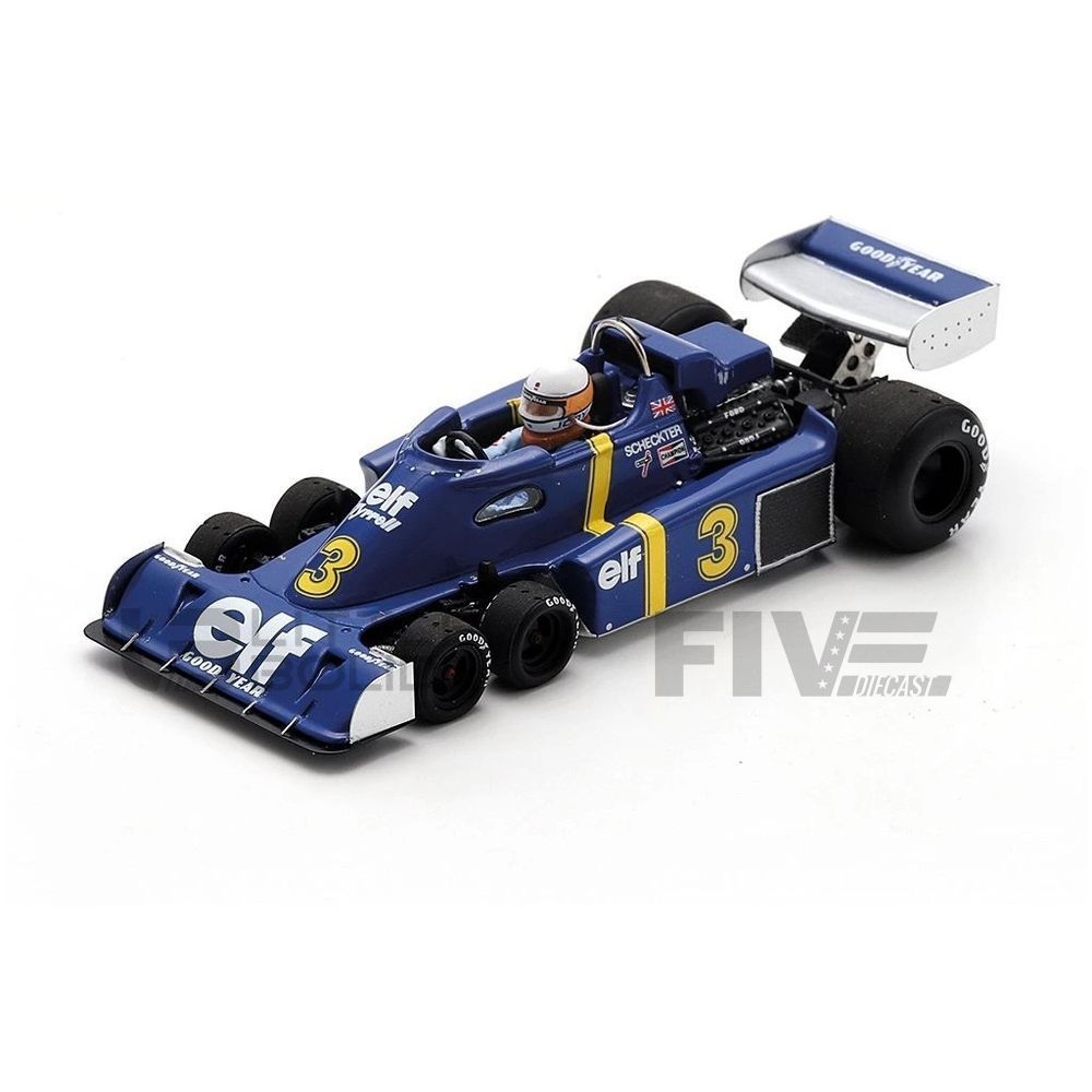 S7305 – SPARK 1/43 - TYRRELL P34 - Belgian 1976 (J. Scheckter