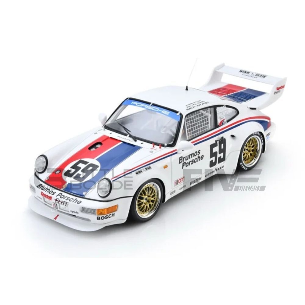 18US022 – SPARK 1/18 - PORSCHE 964 Turbo S LM - 12h Sebring 1993