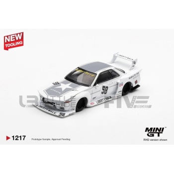 MINI GT 1/64 - NISSAN GTR (R32) LB-Kaido Works TAS - 2025
