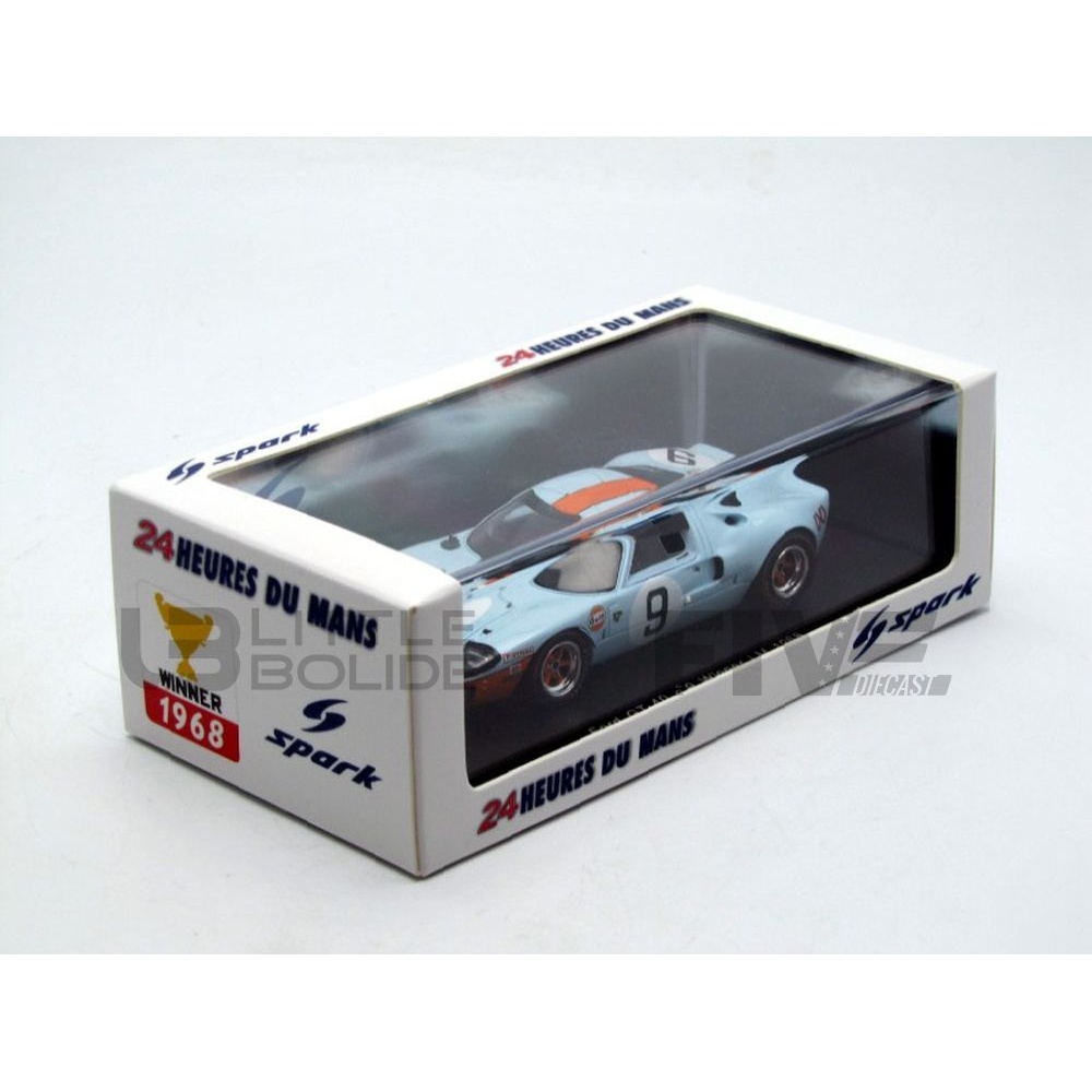 スパーク 1/43 フォードGT-Doran LM2011No.68 クラス3位 43LM68 – SPARK 1/43 - FORD GT 40 - Winner 24h Le Mans 1968