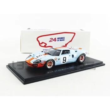 SPARK 1/43 - FORD GT 40 - Winner 24h Le Mans 1968