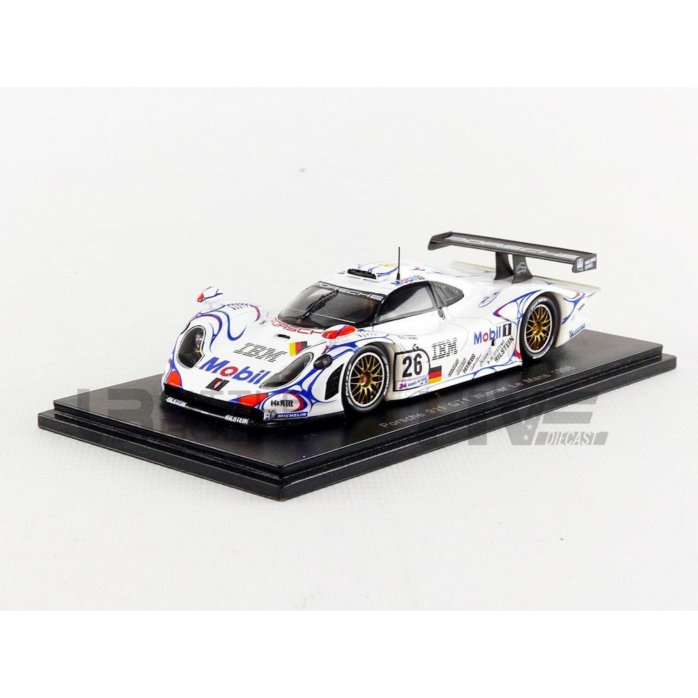 43LM98 – SPARK 1/43 - PORSCHE 911 GT1 - Ganador de las 24h Le Mans