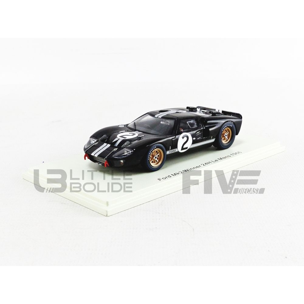 43LM66 – SPARK 1/43 - FORD GT40 MK II - Winner 24h Le Mans 1966