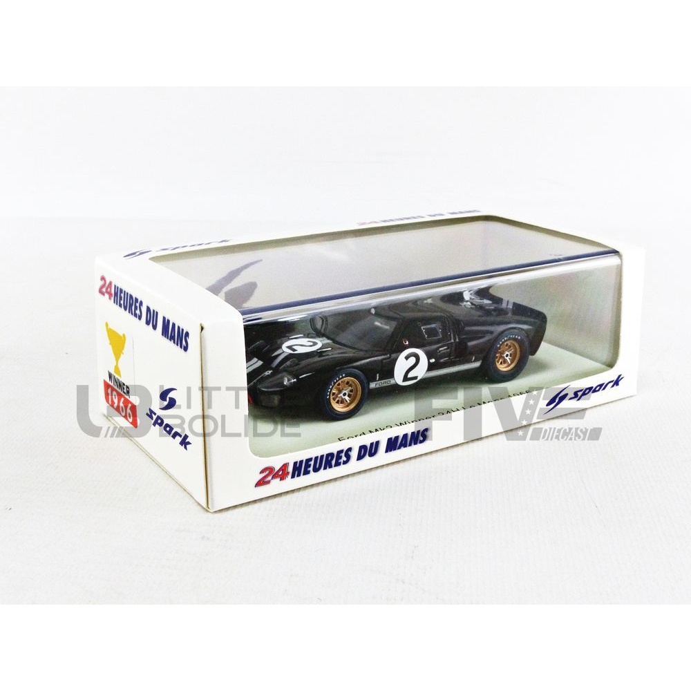 43LM66 – SPARK 1/43 - FORD GT40 MK II - Winner 24h Le Mans 1966