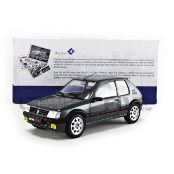 SOLIDO 1/18 - PEUGEOT 205 GTI 1.9L - 1990