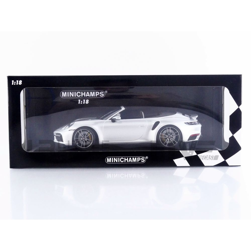 155069082 - MINICHAMPS 1/18 - PORSCHE 911 (992) Turbo S Cabriolet