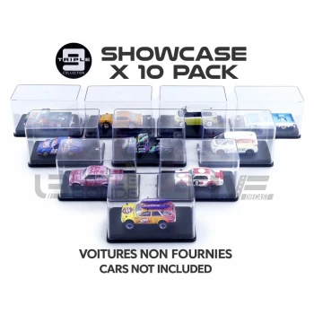 TRIPLE 9 1/64 - DISPLAY CASE Pack 10 Show-Case 1/64th
