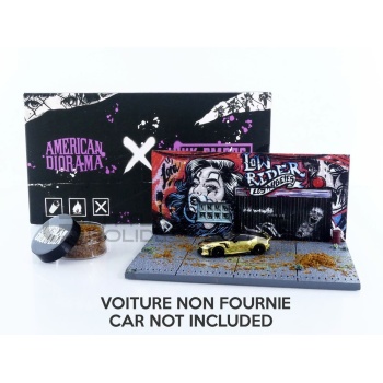 AMERICAN DIORAMA 1/64 - ACCESSOIRES Street Art Diorama L.A LowRider - 2024