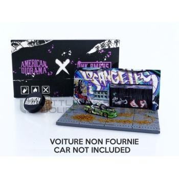 AMERICAN DIORAMA 1/64 - ACCESSOIRES Street Art Diorama L.A Graffiti- 2024