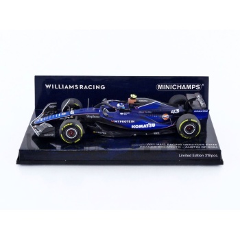 MINICHAMPS 1/43 - WILLIAMS FW46 - USA GP 2024 (F. Colapinto)