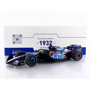 SOLIDO 1/18 - ALPINE A524 - Brazilian GP 2024 (E. Ocon)