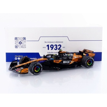SOLIDO 1/18 - MCLAREN MCL39 - Winner Australian GP 2025 (L. Norris)