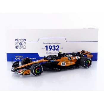 SOLIDO 1/18 - MCLAREN MCL39 - Winner Monaco GP 2025 (L. Norris)