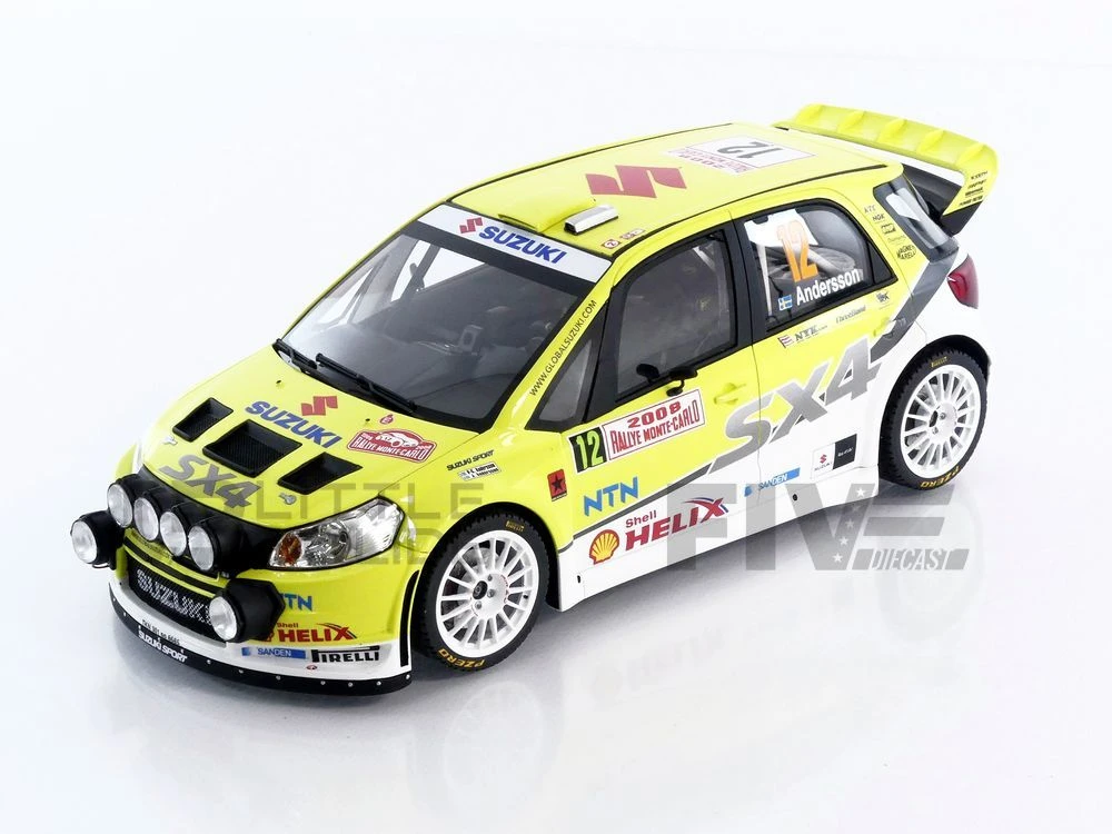 OT495 – OTTO MOBILE 1/18 - SUZUKI SX4 WRC - Rally van Monte Carlo