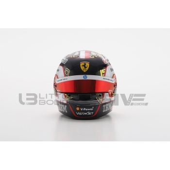 LOOKSMART 1/5 - CASQUE Charles Leclerc - Abu Dhabi GP 2025