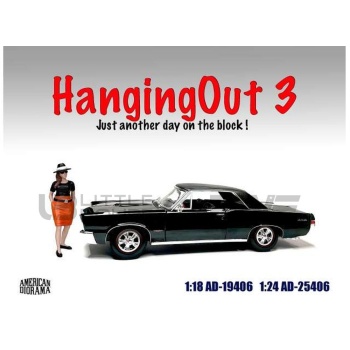 AMERICAN DIORAMA 1/18 - FIGURINES Hanging Out 3-6