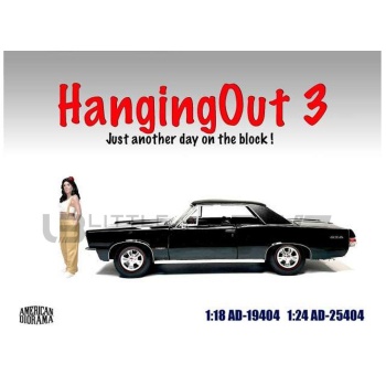 AMERICAN DIORAMA 1/18 - FIGURINES Hanging Out 3-4