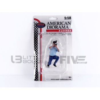 AMERICAN DIORAMA 1/18 - FIGURINES Photographers - 3