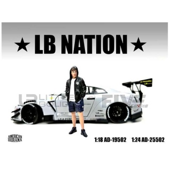 AMERICAN DIORAMA 1/18 - FIGURINES Liberty Walk - LB Nation 2