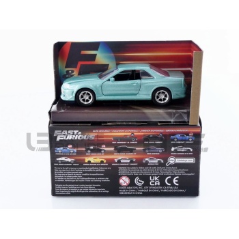 JADA TOYS 1/32 - NISSAN Skyline GT-R (R34) Fast and Furious - 2002