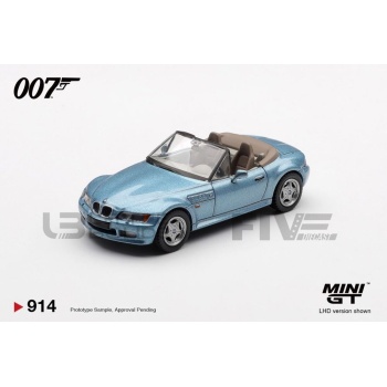 MINI GT 1/64 - BMW Z3 - 007 Goldeneye English Blister 1995