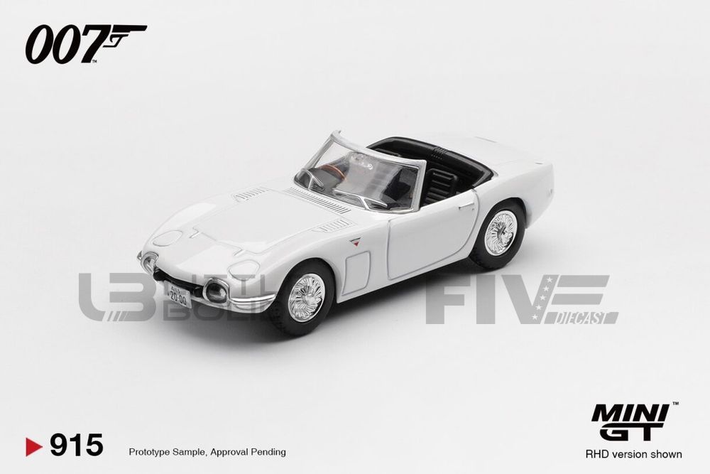 ミニカー Love minicarignition model 2000GT MGT00915-007E – MINI GT 1/64 - TOYOTA 2000GT You Only Live Twice