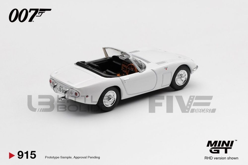 ミニカー Love minicarignition model 2000GT MGT00915-007E – MINI GT 1/64 - TOYOTA 2000GT You Only Live Twice