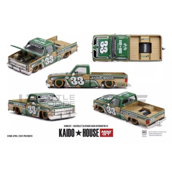 MINI GT 1/64 - CHEVROLET Silverado Kaido Intimidator V2 - 1980