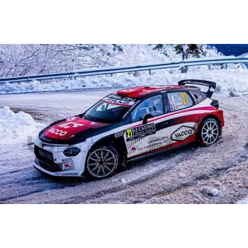 IXO 1/18 - LANCIA Ypsilon Rally2 HF - Rallye Monte-Carlo 2026