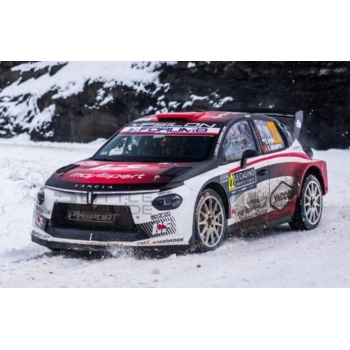IXO 1/18 - LANCIA Ypsilon Rally2 HF - Rallye Monte-Carlo 2026