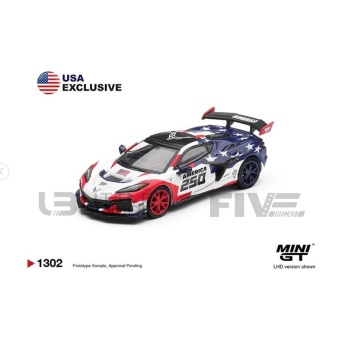 MINI GT 1/64 - CHEVROLET Corvette ZR1 America 250 - 2026