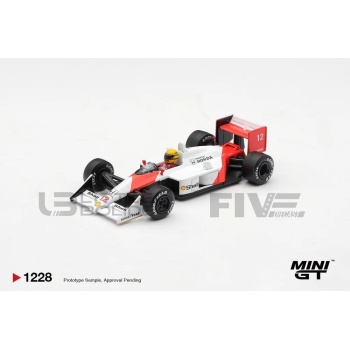 MINI GT 1/64 - MCLAREN MP4/4 - Winner Canadian GP 1988 (A. Senna)