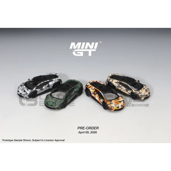 MINI GT 1/64 - LAMBORGHINI Huracan Sterrato Off Road 4 Cars Set - 2025