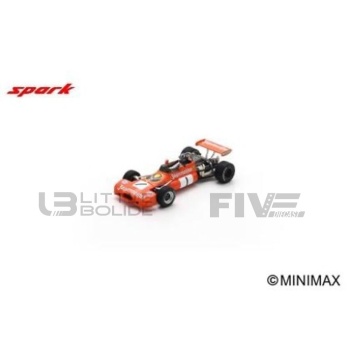 SPARK 1/43 - BRABHAM BT36 F2 - Deutschland Trophy 1972 (G. Hill)