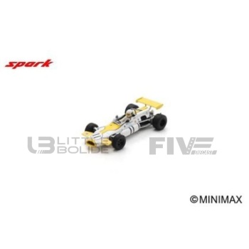 SPARK 1/43 - BRABHAM BT36 F2 - 2nd Albi GP 1971 (C. Reutemann)