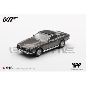 MINI GT 1/64 - ASTON MARTIN V8 Vantage - The Living Daylights Weapons Off 1987